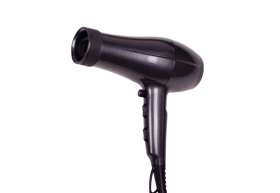 Hair Dryer with Diffuser and Concentrator Nozzle Oscillating Ionic Styling Tool