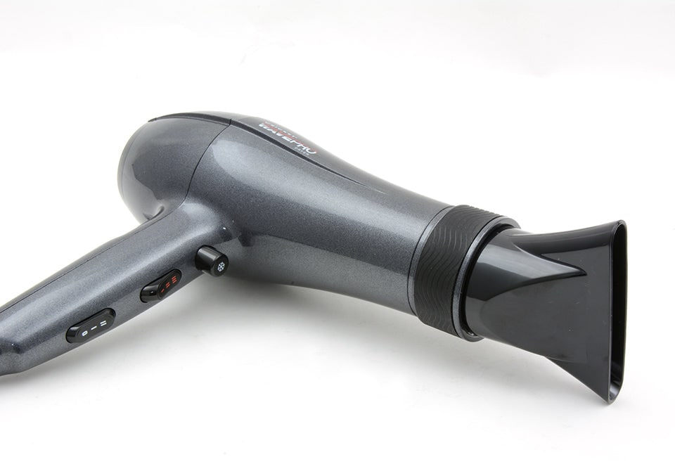 Hair Dryer with Diffuser and Concentrator Nozzle Oscillating Ionic Styling Tool