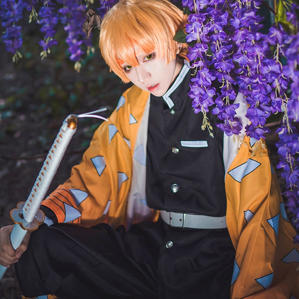 Halloween Anime Cosplay Costume and Outfits Set with and LED for Character Fans