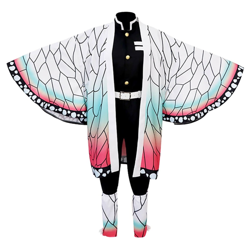 Halloween Anime Cosplay Costume with Japanese Character Accessories Kimono Haori and Set