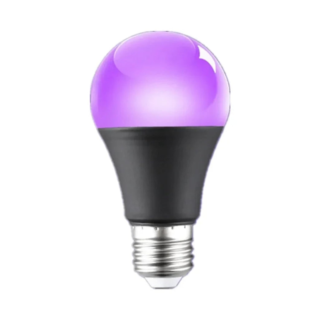 Halloween Blacklight Bulb LED UV Glow Effect A19 for Party Decoration and Haunted House E26