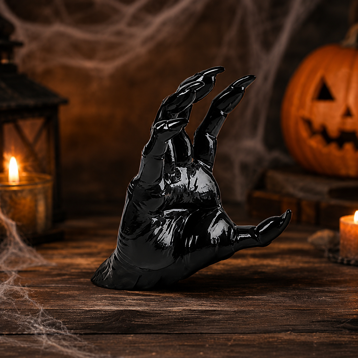 Halloween Creepy Hand Wall Candle Holder and Candlestick Stand for Gothic Decoration