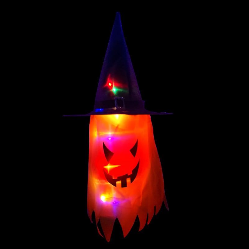 Halloween Ghost Decoration Light with Hanging and LED String for Party Decor