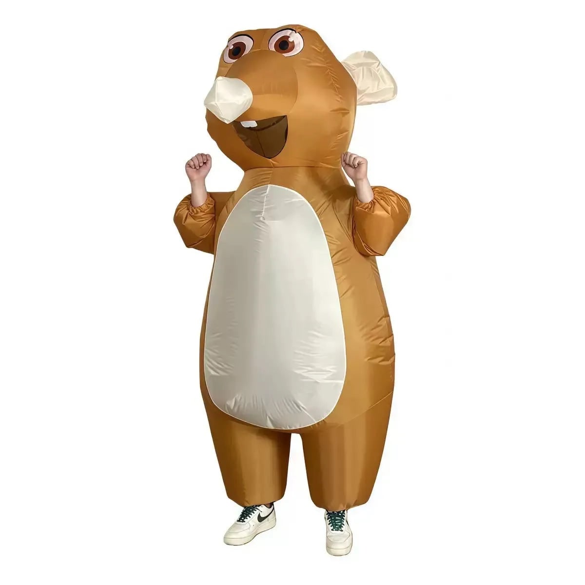 Halloween Inflatable Costume for Funny Full Body Animal Outfit with Clear Viewing Window
