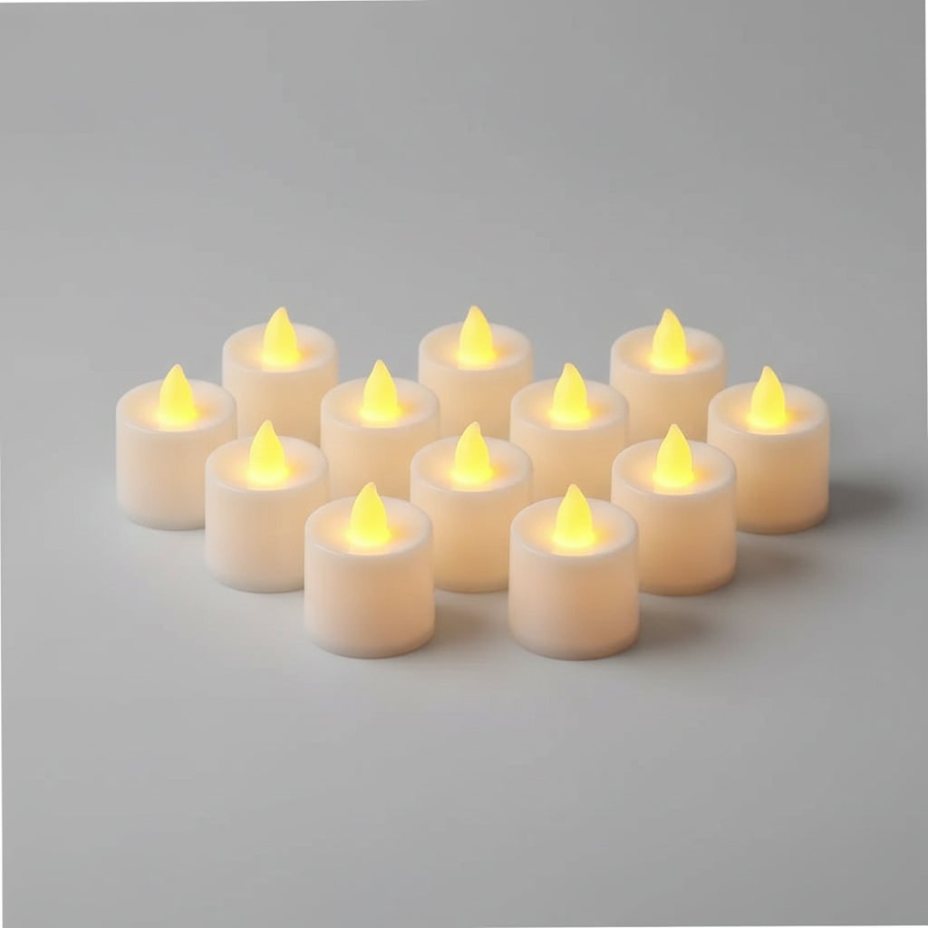 Halloween LED Fake Candles Battery Operated Flickering Lights for Indoor Decoration and Party