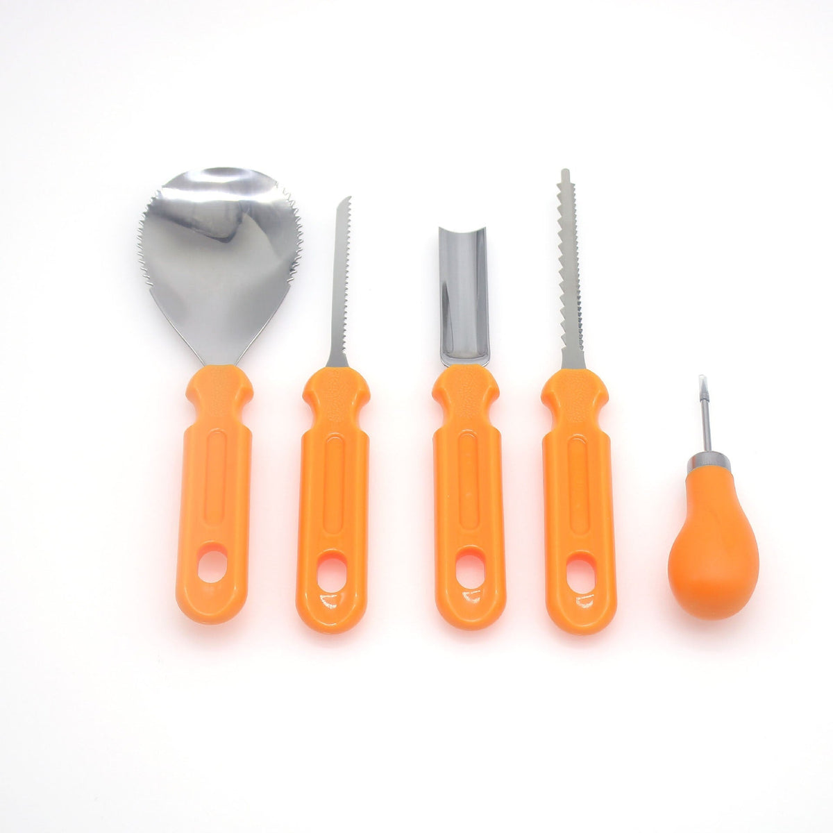 Halloween Pumpkin Carving Kit and Tools with Stainless Steel Saw Scoop and Storage Case