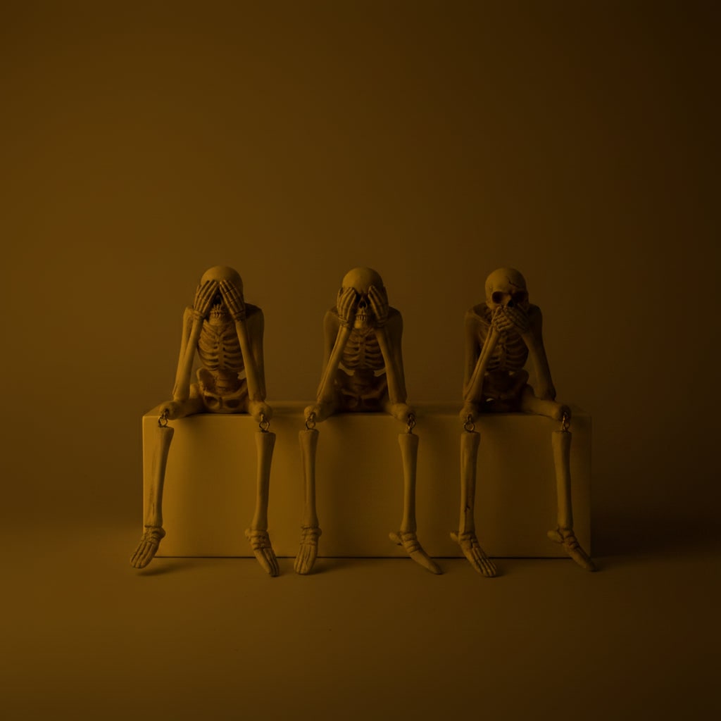 Halloween Decorations Home Decor Skeleton Shelf Sitter Set of 3 with Dangling Legs for Mantel