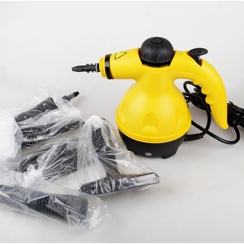 Handheld Portable Pressurized Steam Cleaner for Rug Carpet and Furniture with Attachments