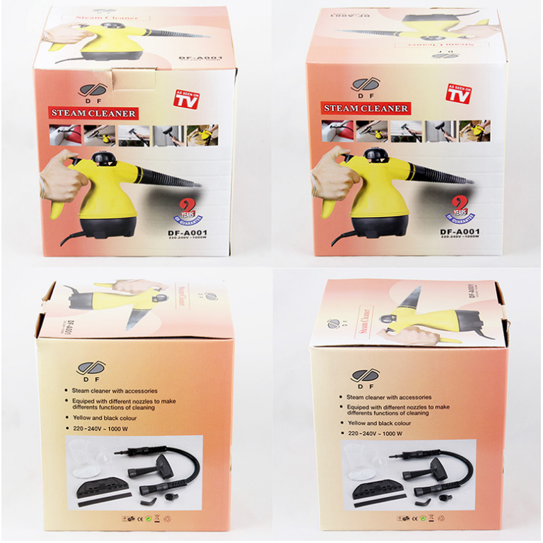 Handheld Portable Pressurized Steam Cleaner for Rug Carpet and Furniture with Attachments