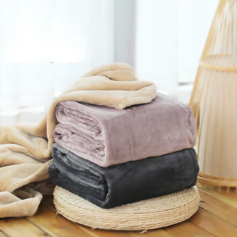 Heated Blanket and Energy Efficient Electric with USB Power and Plush Fleece
