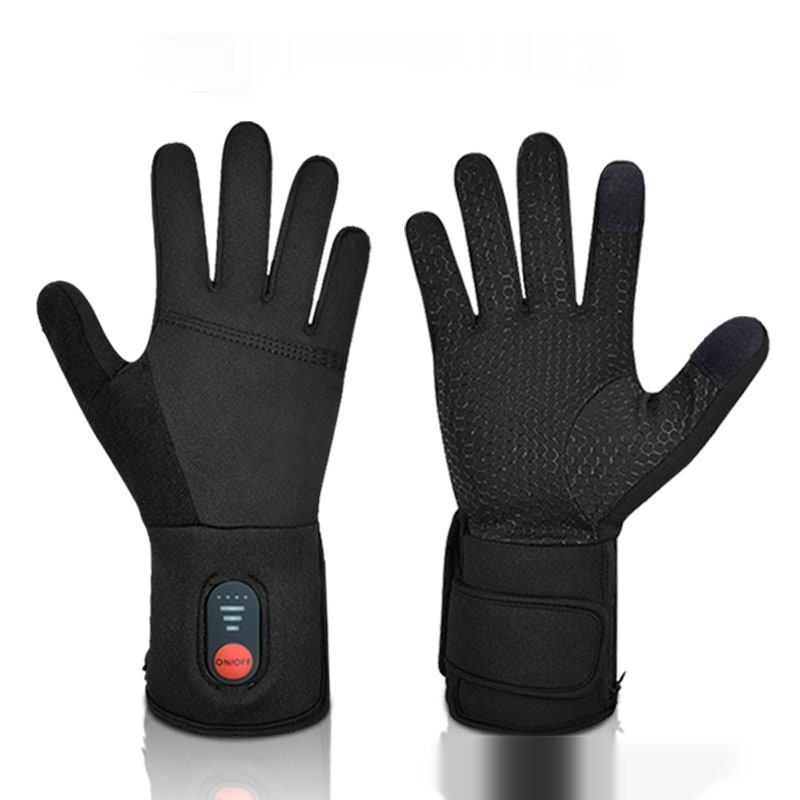 Heated Gloves for Winter with Touchscreen Fingertips and Rechargeable Powered Hand Warmer