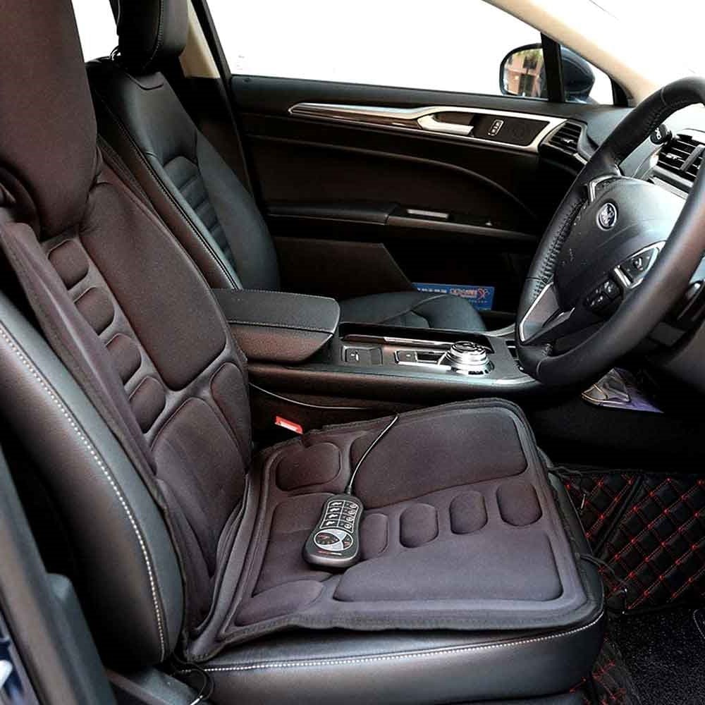 Heated Massage Seat Cushion for Desk Chair and Car with Shiatsu Vibration and Remote Control