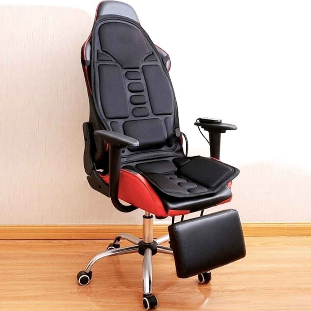 Heated Massage Seat Cushion for Desk Chair and Car with Shiatsu Vibration and Remote Control