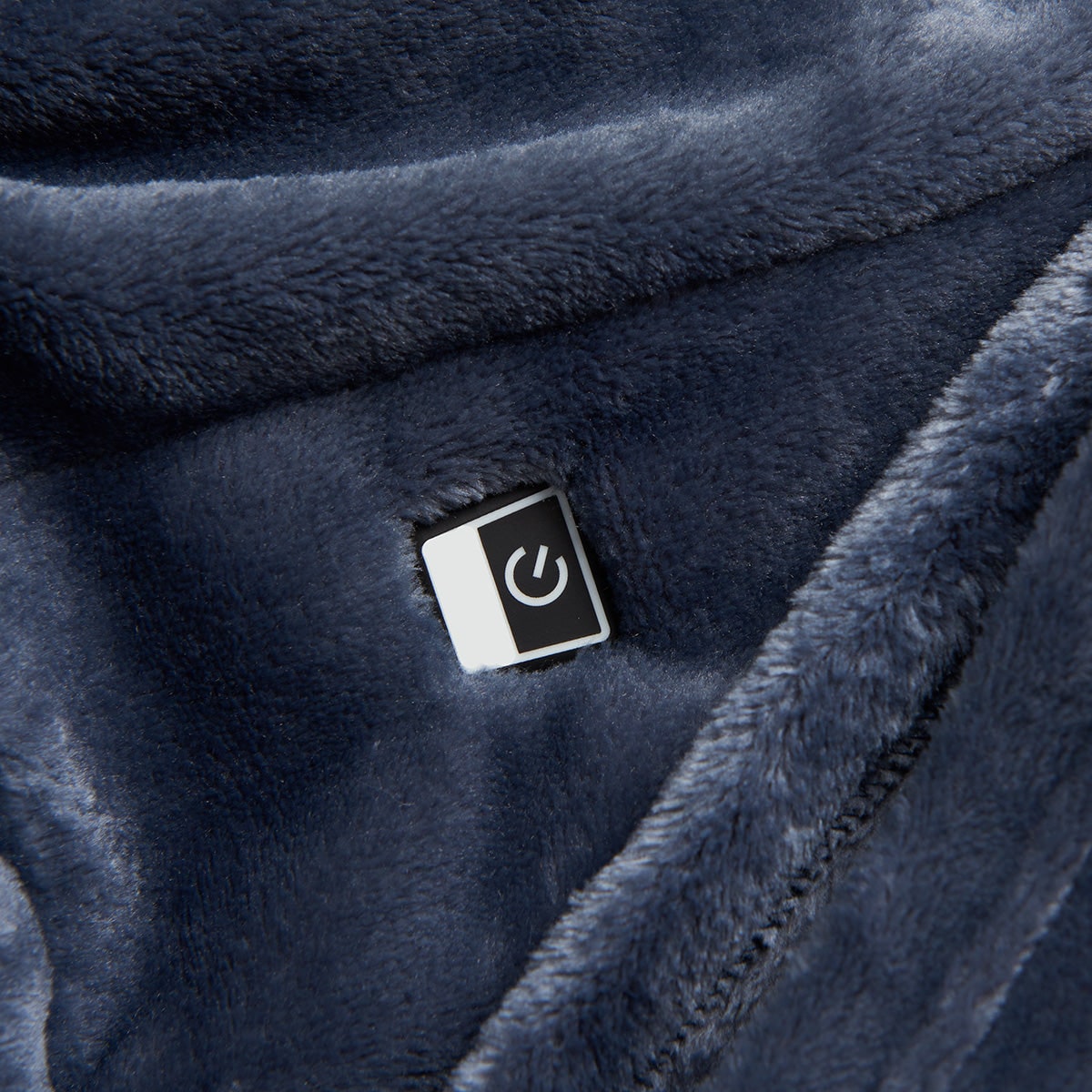 Heated Wearable Blanket with Sleeves and Chest Heating Panel Energy Efficient Electric Throw