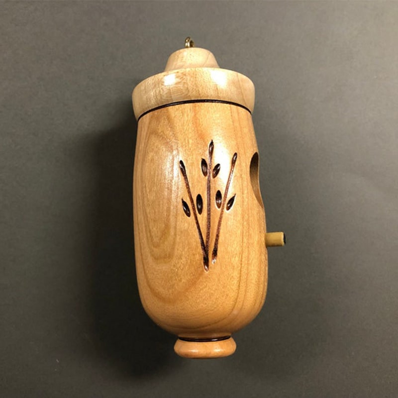 Hummingbird House Wooden Nesting Box Mini Carved Hanging Garden Outdoor