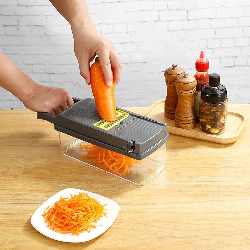 4-in-1 Vegetable Chopper with Slicer and Grater