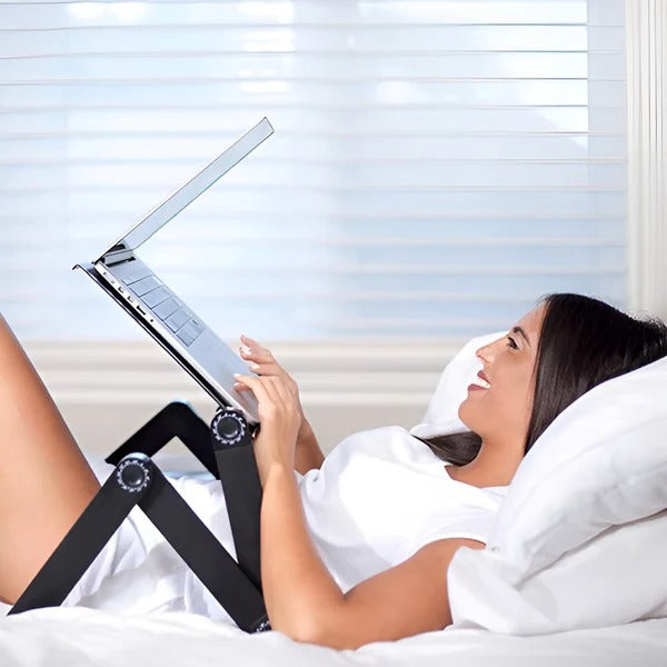 Height Adjustable Laptop Stand with Rotating Legs