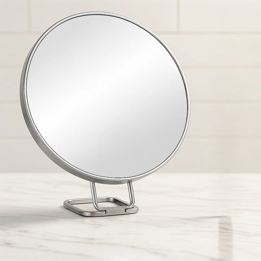 Makeup Magnifying Mirror Portable Suction & Stand Design