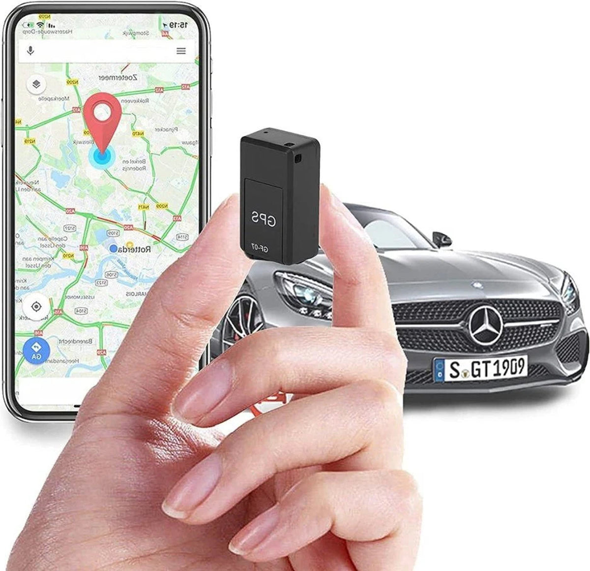 Mini GPS Vehicle Tracker Real-Time Global Location Device