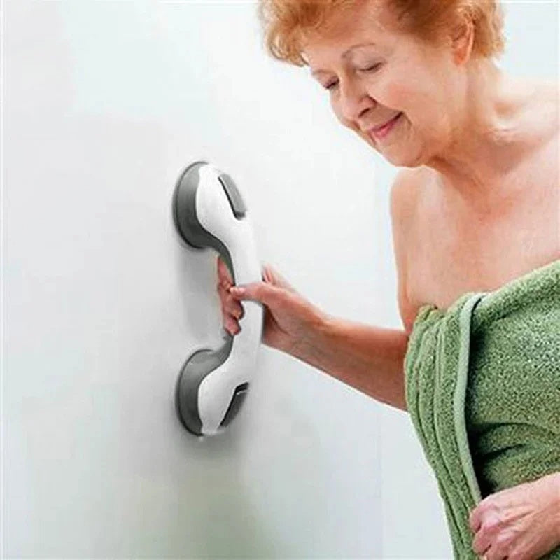 Secure Bathroom Grab Bar Non‑Slip Suction Safety Handle