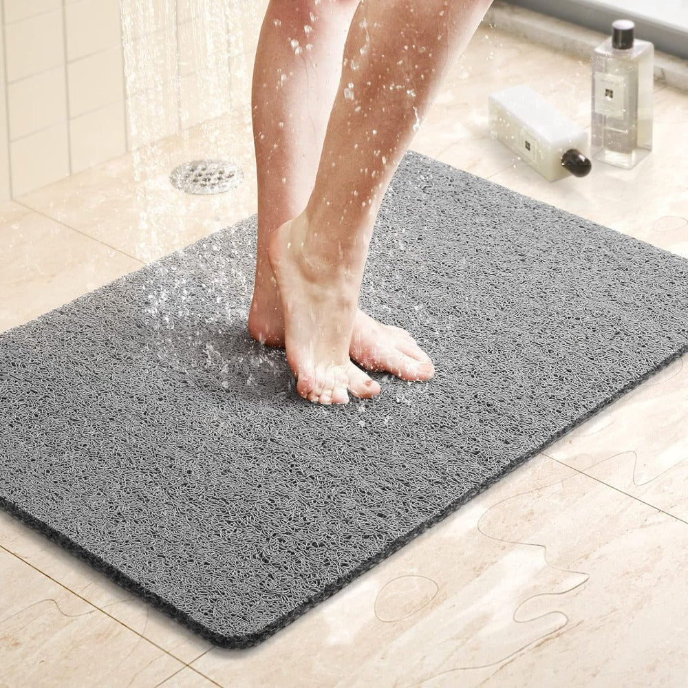 Non‑Slip Safe Shower Mat with Drainage