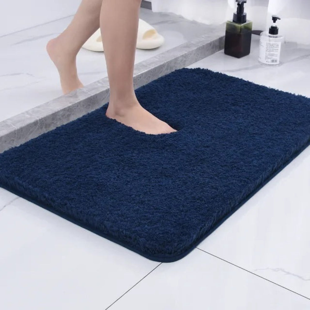 Ultra‑Soft Bathroom Rug with Non‑Slip Backing