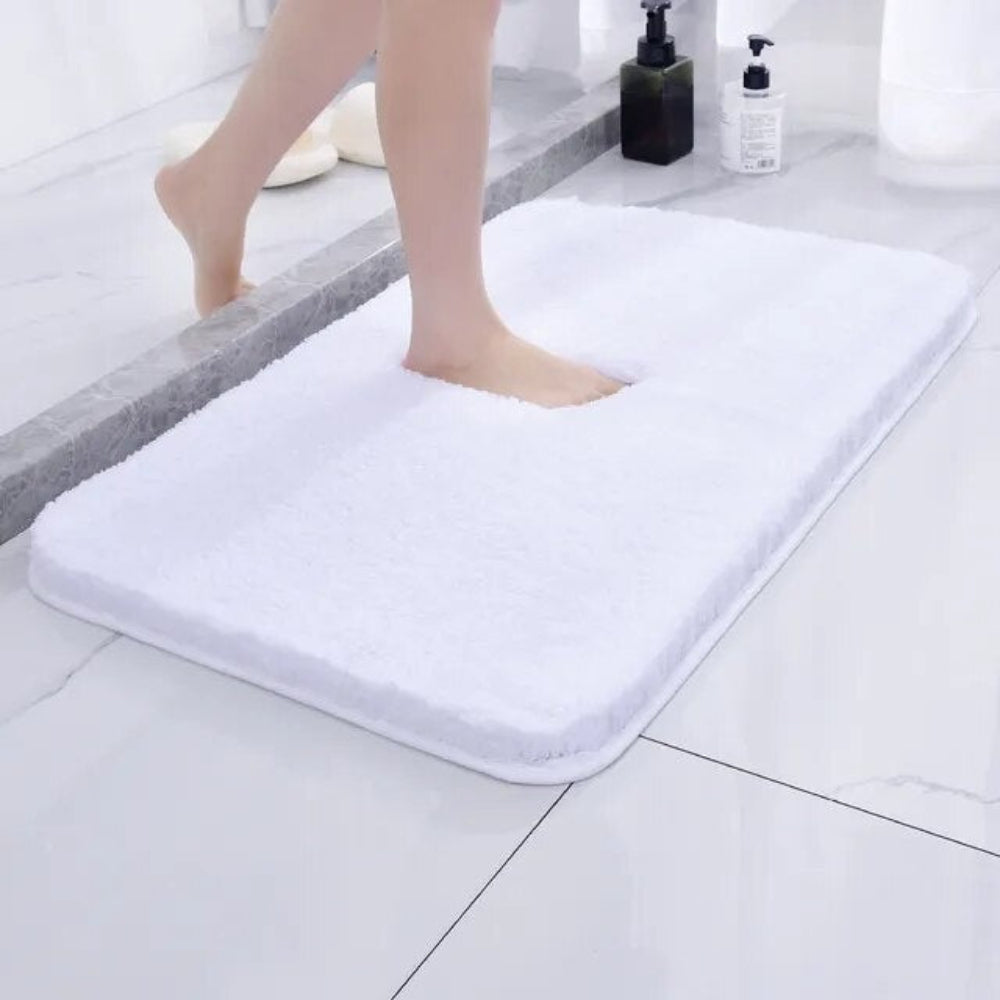Ultra‑Soft Bathroom Rug with Non‑Slip Backing