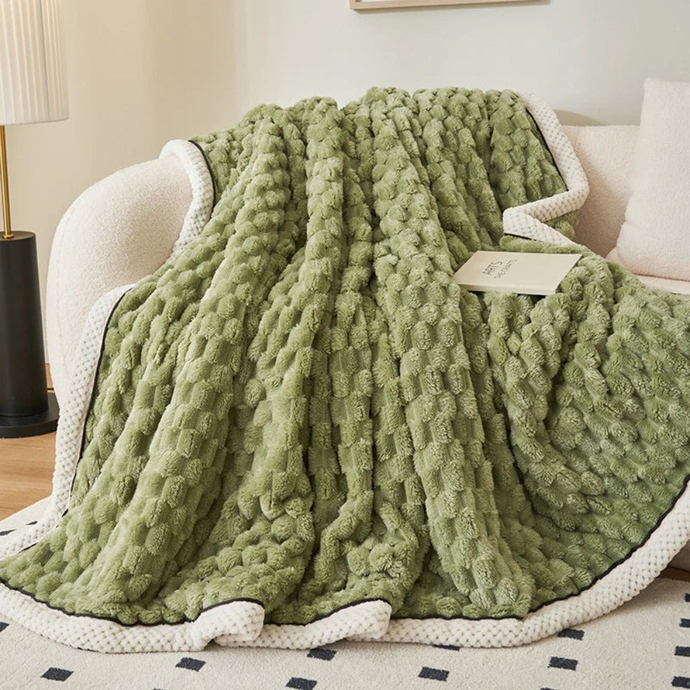 Cloud Cuddle Blanket Bubble‑Textured Cosy Throw