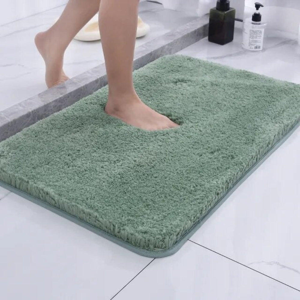 Ultra‑Soft Bathroom Rug with Non‑Slip Backing