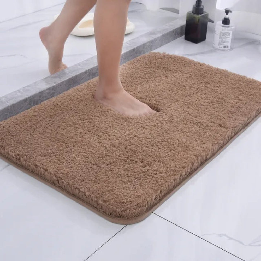 Ultra‑Soft Bathroom Rug with Non‑Slip Backing