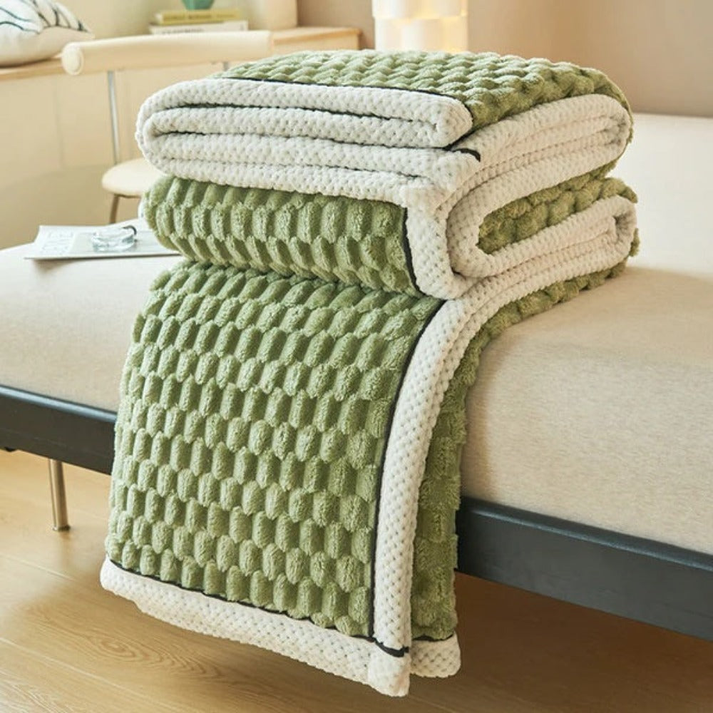 Cloud Cuddle Blanket Bubble‑Textured Cosy Throw