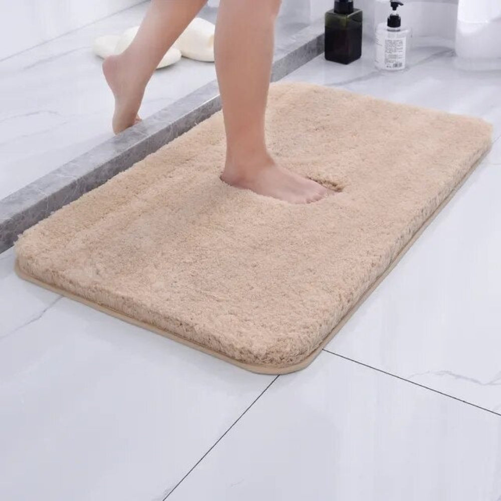 Ultra‑Soft Bathroom Rug with Non‑Slip Backing