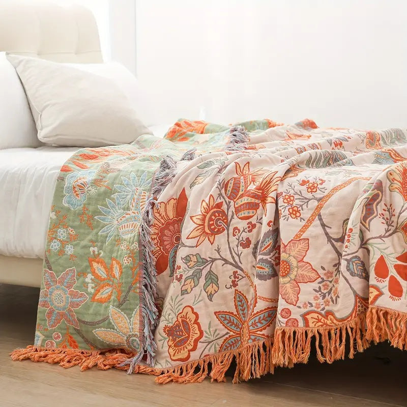 Cosy Throw Blanket Gentle, Non‑Irritating Weave for All‑Season Use