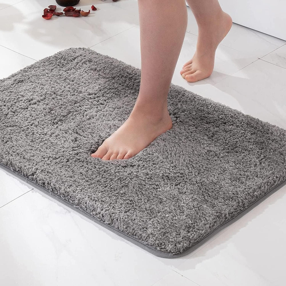 Ultra‑Soft Bathroom Rug with Non‑Slip Backing