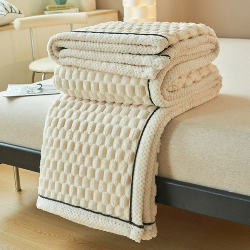 Cloud Cuddle Blanket Bubble‑Textured Cosy Throw