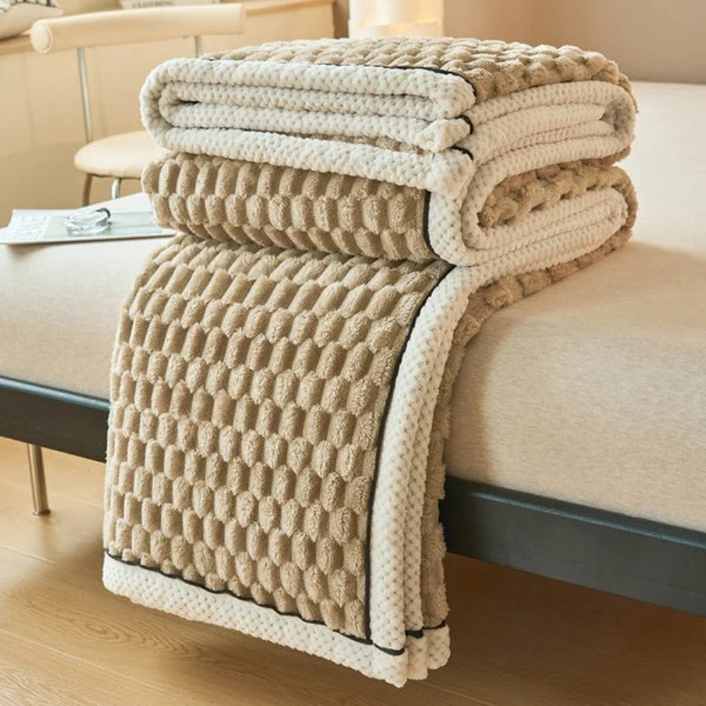 Cloud Cuddle Blanket Bubble‑Textured Cosy Throw