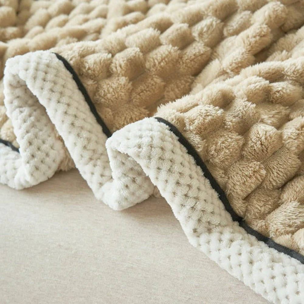 Cloud Cuddle Blanket Bubble‑Textured Cosy Throw