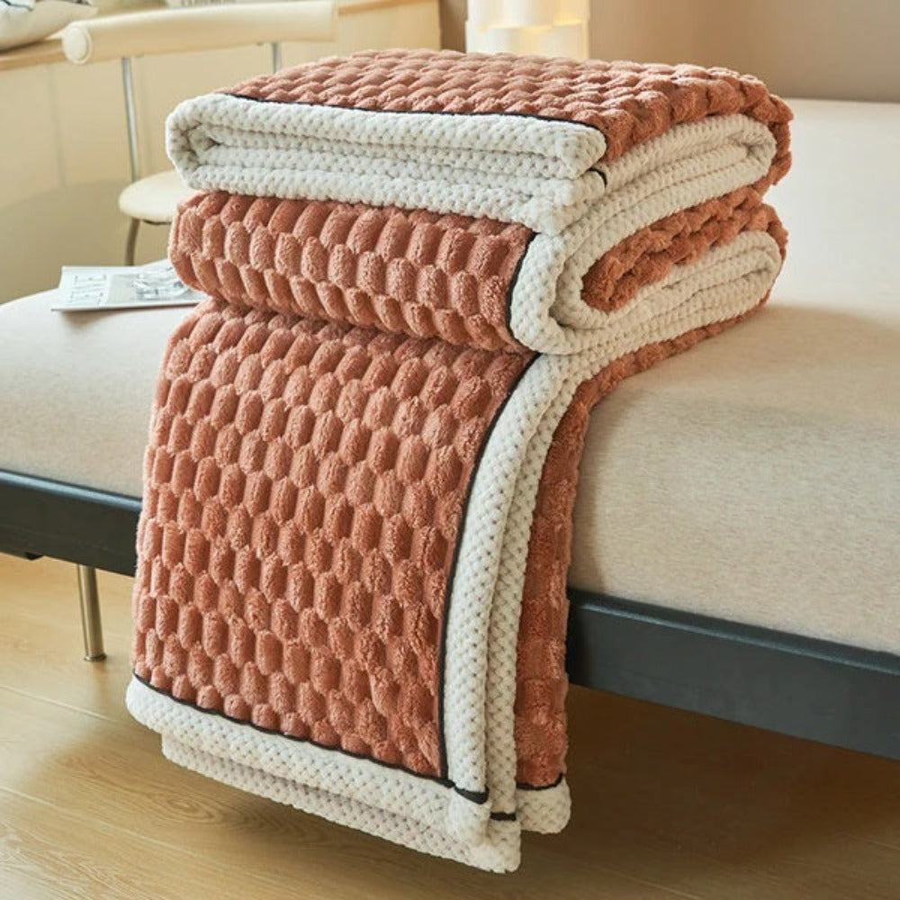 Cloud Cuddle Blanket Bubble‑Textured Cosy Throw