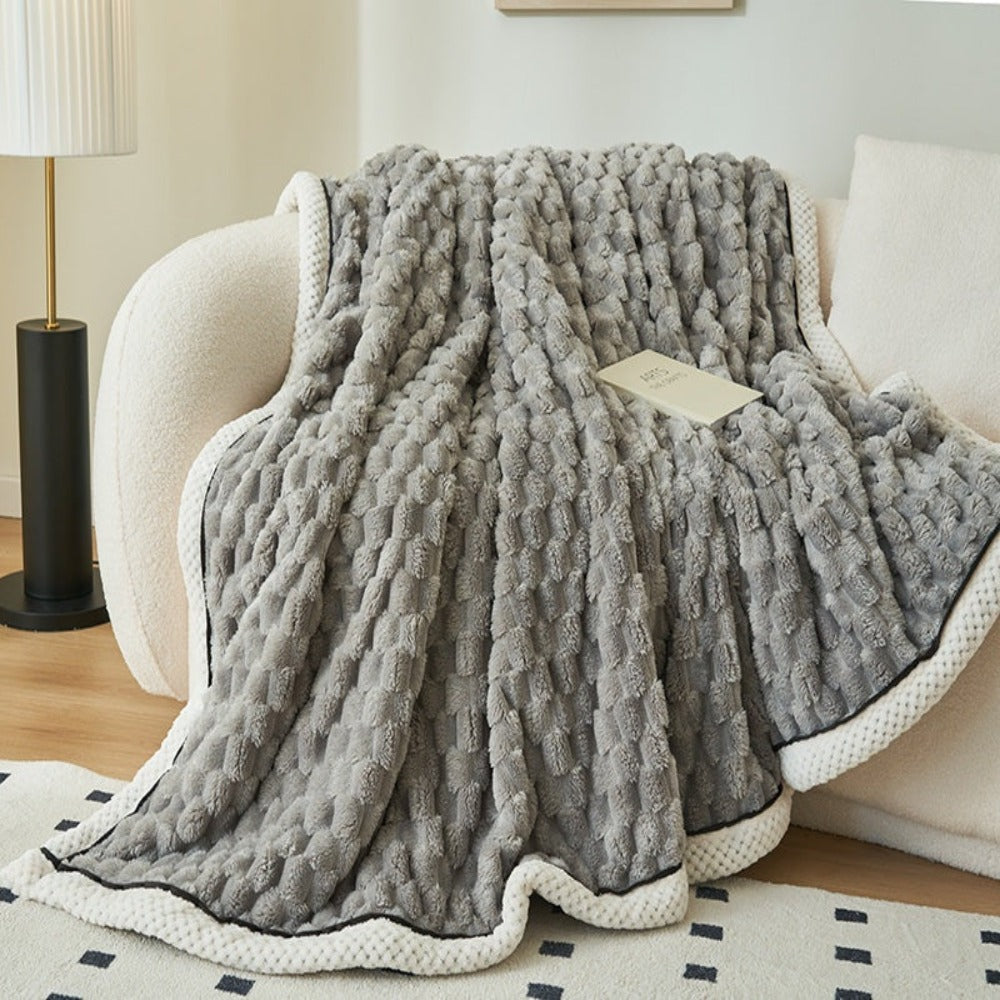 Cloud Cuddle Blanket Bubble‑Textured Cosy Throw