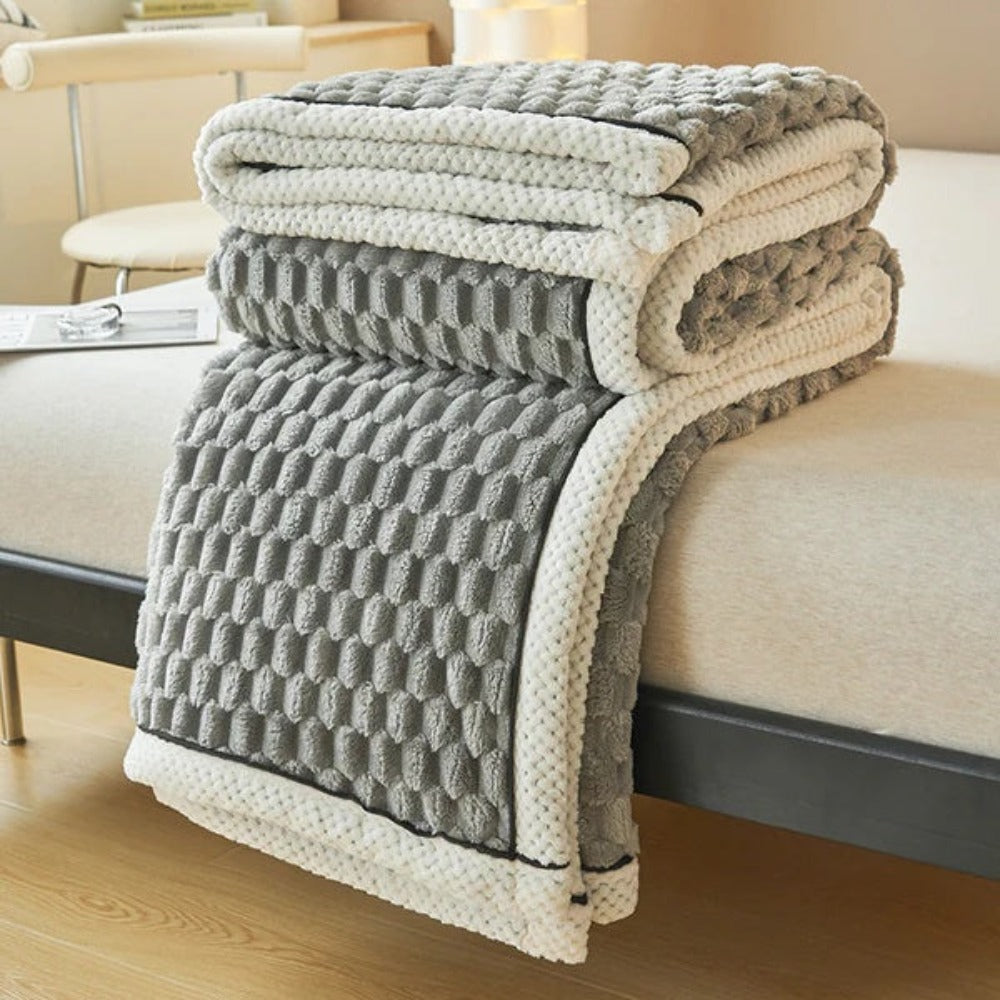 Cloud Cuddle Blanket Bubble‑Textured Cosy Throw