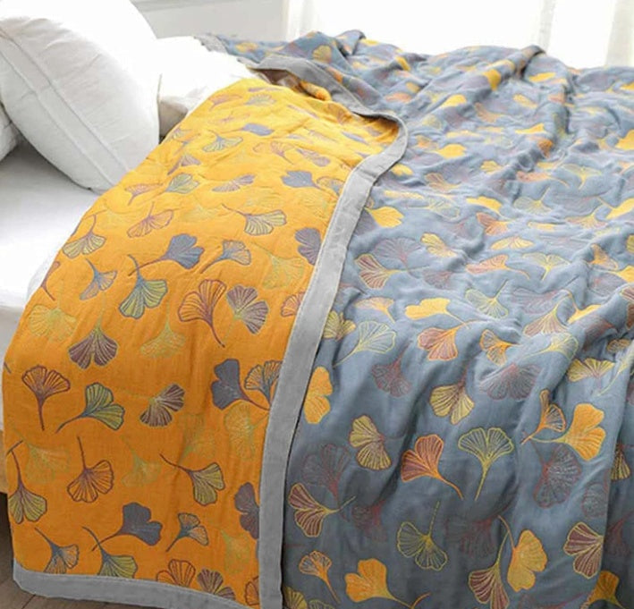 Decorative Nature‑Inspired Throw Blanket for Home