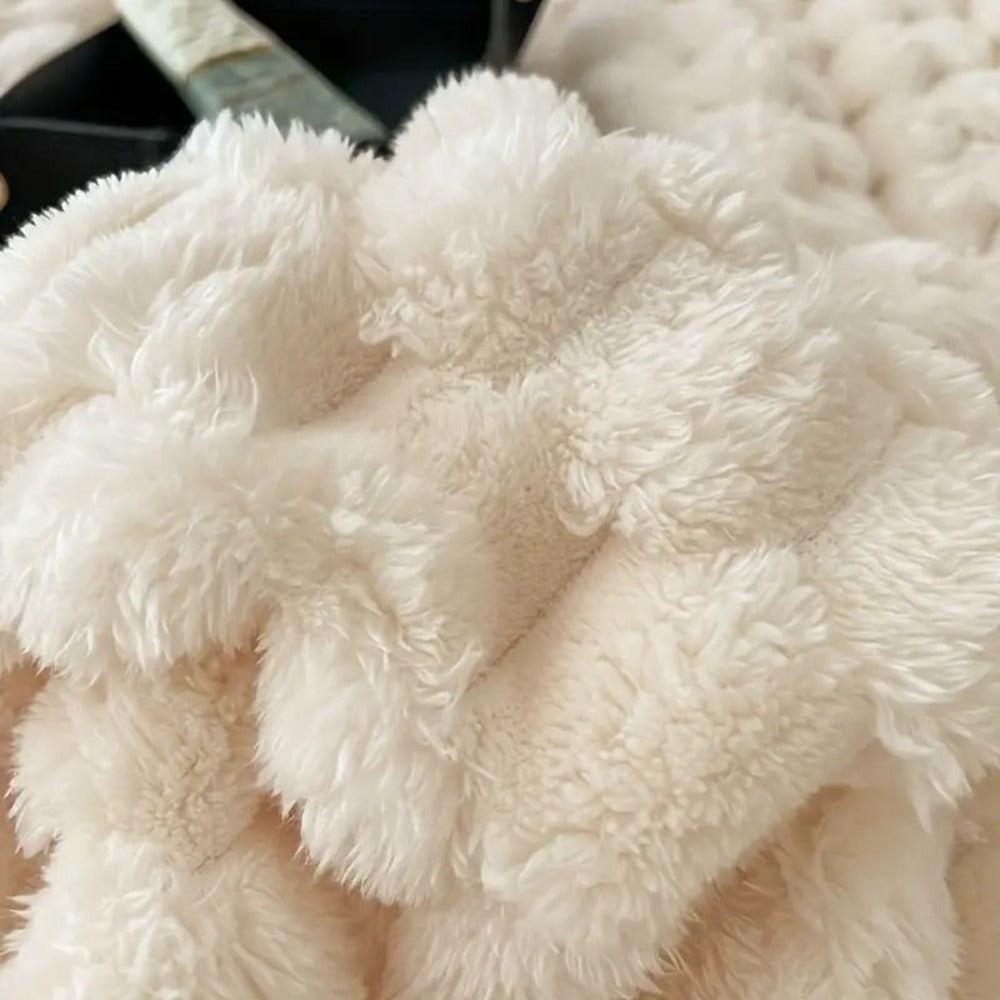 Cloud Cuddle Blanket Bubble‑Textured Cosy Throw