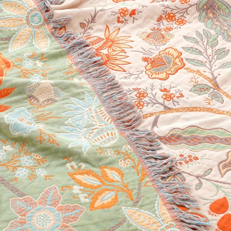 Cosy Throw Blanket Gentle, Non‑Irritating Weave for All‑Season Use