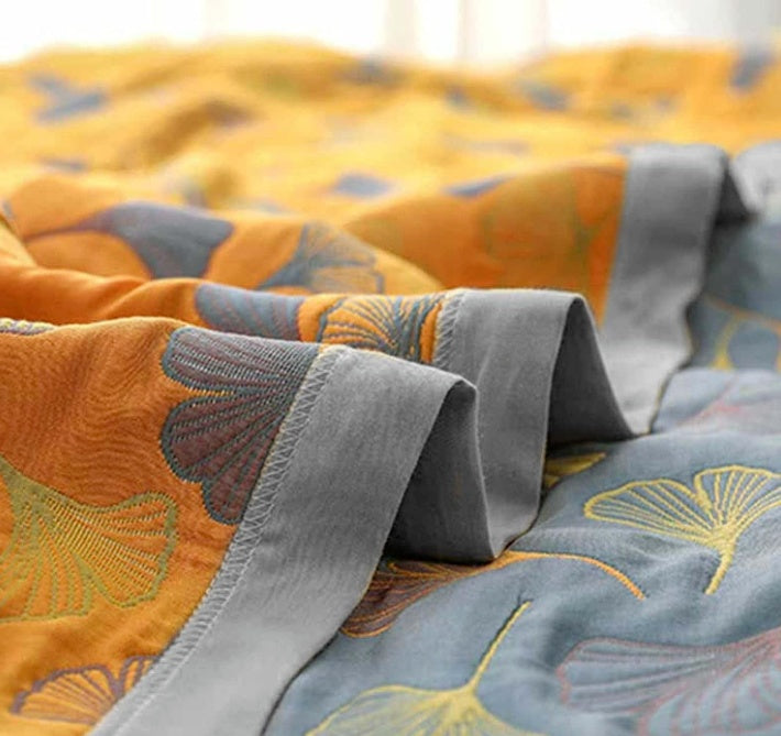 Decorative Nature‑Inspired Throw Blanket for Home