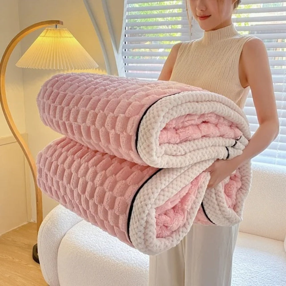 Cloud Cuddle Blanket Bubble‑Textured Cosy Throw