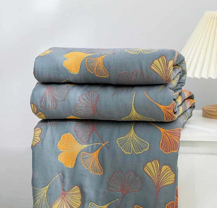 Decorative Nature‑Inspired Throw Blanket for Home