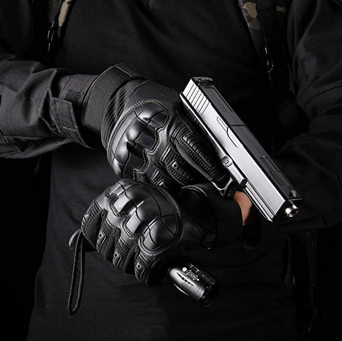 Men’s Tactical Gloves Durable Anti-Slip Protective Design