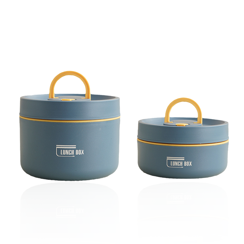 Insulated Stainless Steel Bento Box Stackable Lunch Container with Thermal Storage