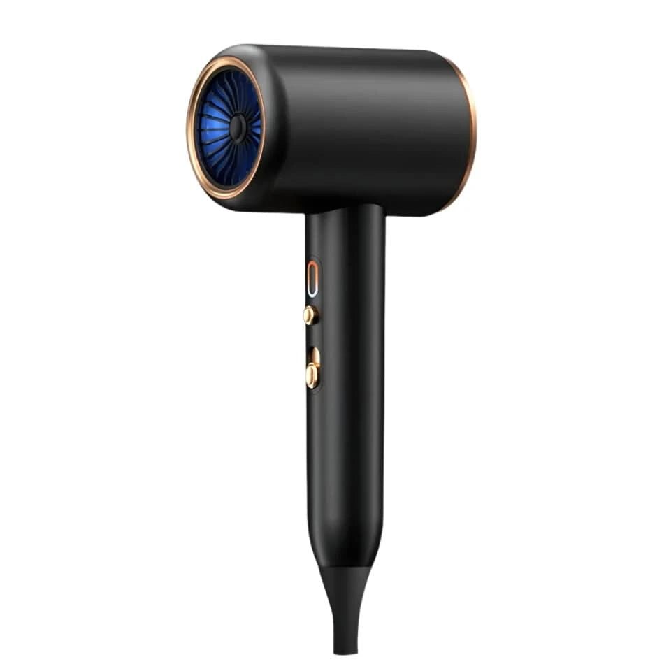 Ionic Professional Hair Dryer with Concentrator Nozzle and Fast Drying Diffuser