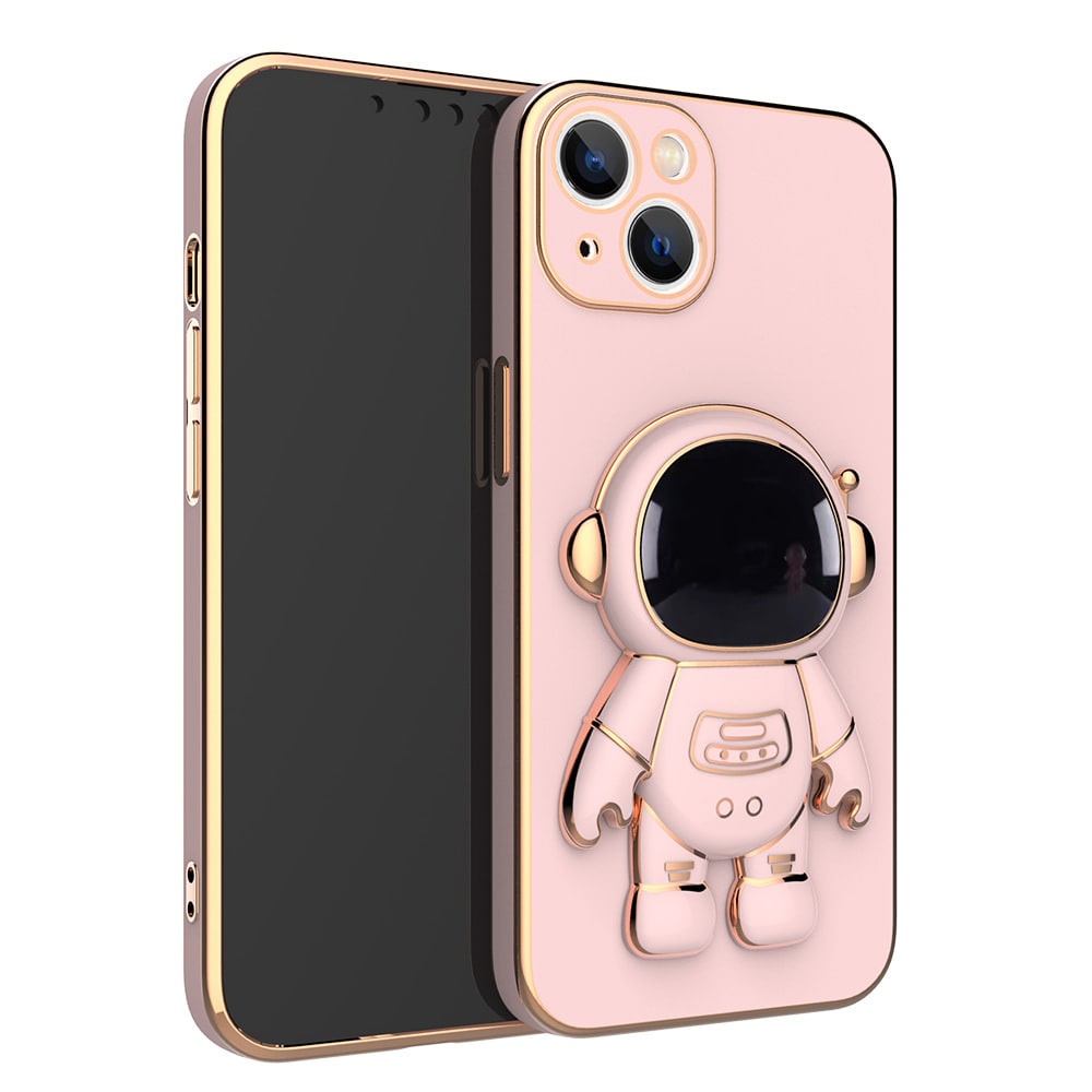 Iphone Case with Strap and Wallet 3D Astronaut Design with Kickstand Luxury